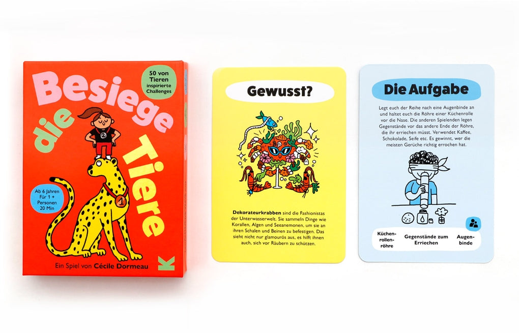 Besiege die Tiere by Cécile Dormeau