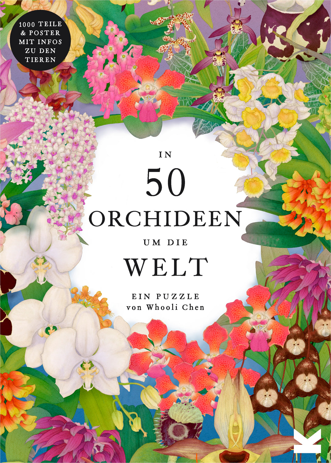 In 50 Orchideen um die Welt by Whooli Chen