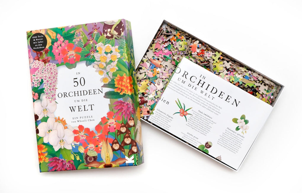 In 50 Orchideen um die Welt by Whooli Chen