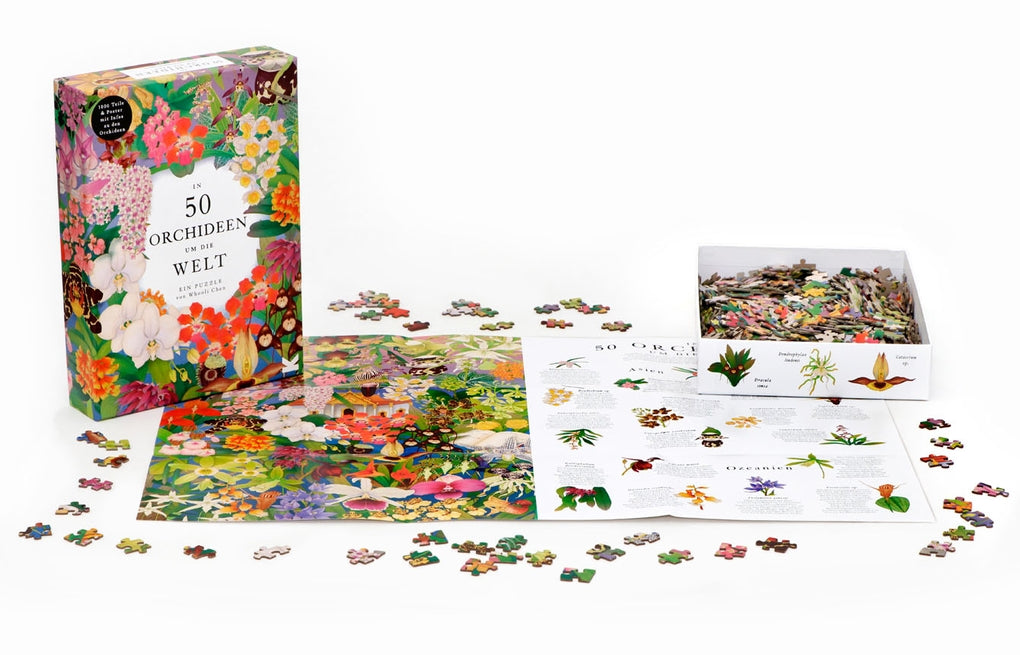 In 50 Orchideen um die Welt by Whooli Chen