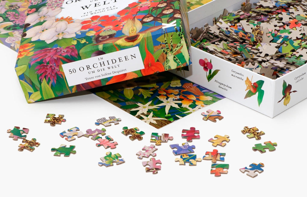 In 50 Orchideen um die Welt by Whooli Chen