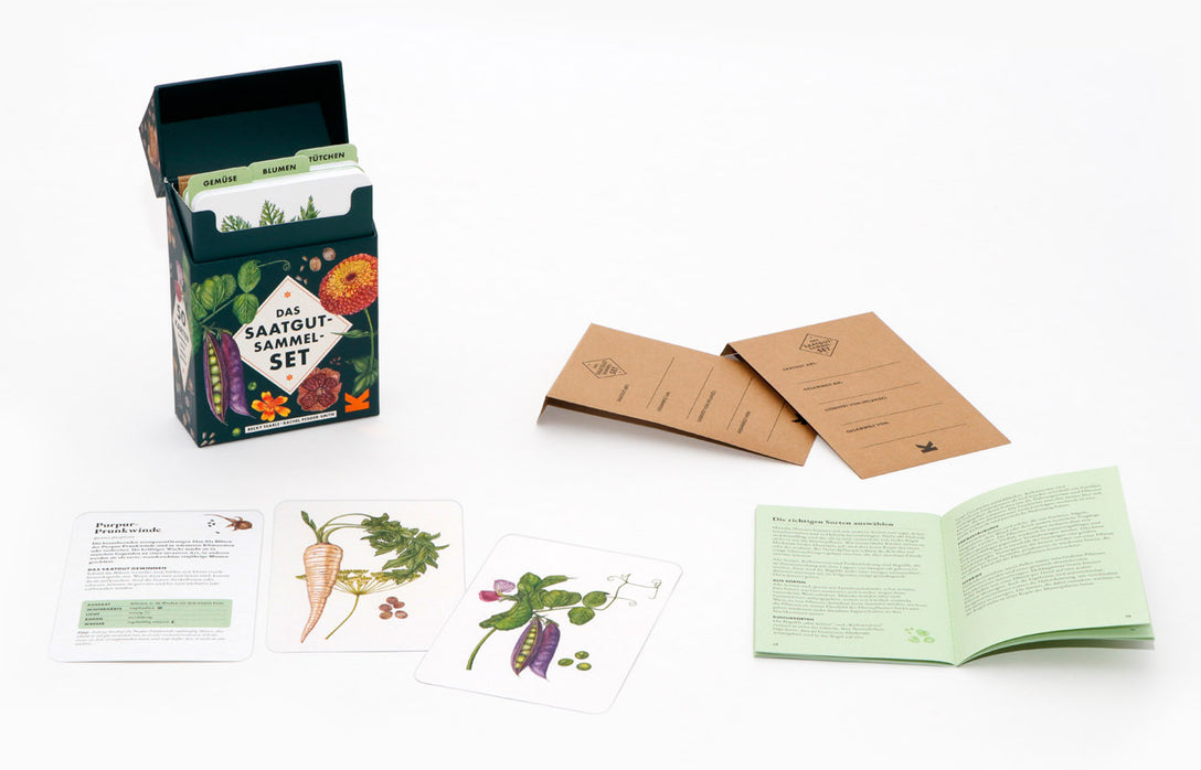 Pflanzenwelt entdecken: Puzzle & Saatgut-Bundle