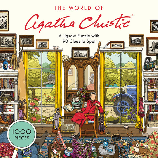 The World of Agatha Christie: 1000-piece Jigsaw by Ilya Milstein
