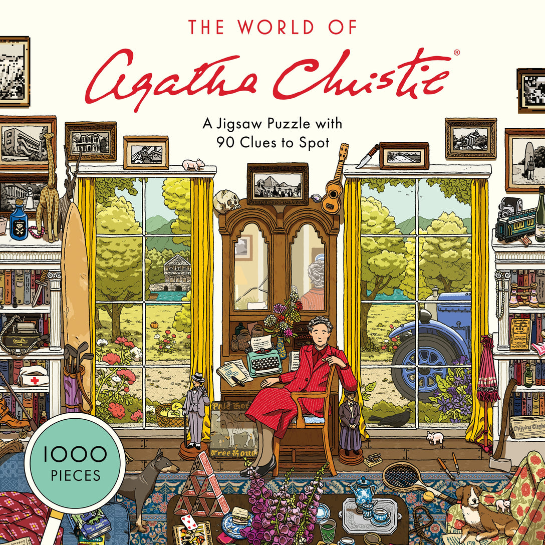 The World of Hercule Poirot: A 1000 Piece Jigsaw Puzzle - Agatha Christie The World of Hercule Poirot: A 1000 Piece Jigsaw Puzzle - Agatha Christie
