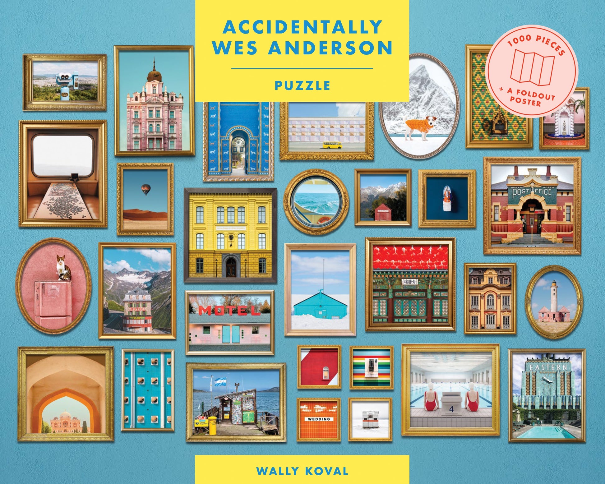 Accidentally Wes Anderson Jigsaw Puzzle by Wally Koval