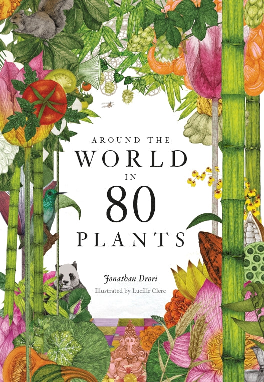 Around the World in 80 Plants by Lucille Clerc, Jonathan Drori