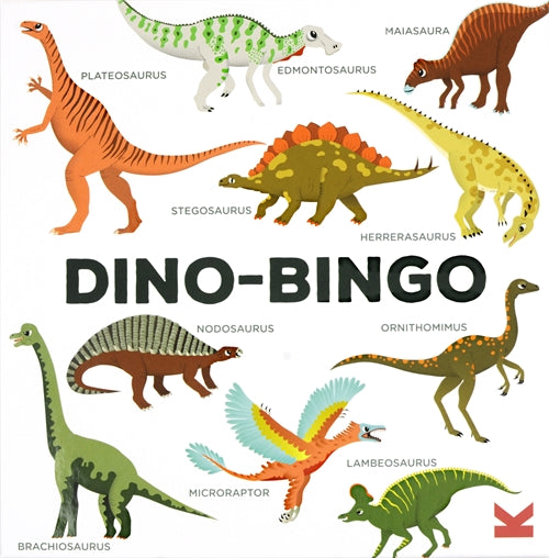 Dino-Bingo by Caroline Selmes, Laurence King Publishing, Frederik Kugler