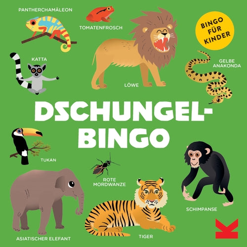 Dschungel-Bingo by Caroline Selmes, Laurence King Publishing, Anne Vogel-Ropers