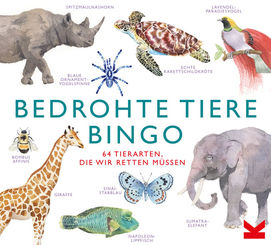 Bedrohte Tiere Bingo by Frederik Kugler, Marcel George, Magma Publishing Ltd