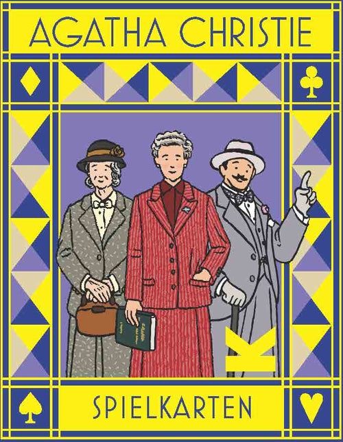 Agatha Christie Spielkarten by Ilya Milstein, Ulrich Korn