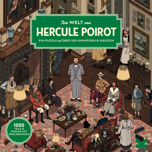 Die Welt von Hercule Poirot by Ilya Milstein