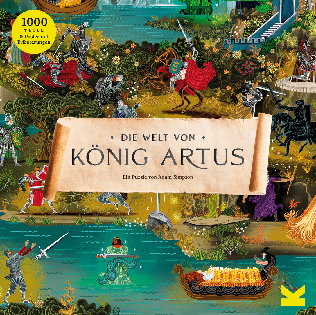 Die Welt von König Artus by Adam Simpson, Tony Johns, Natalie Rigby